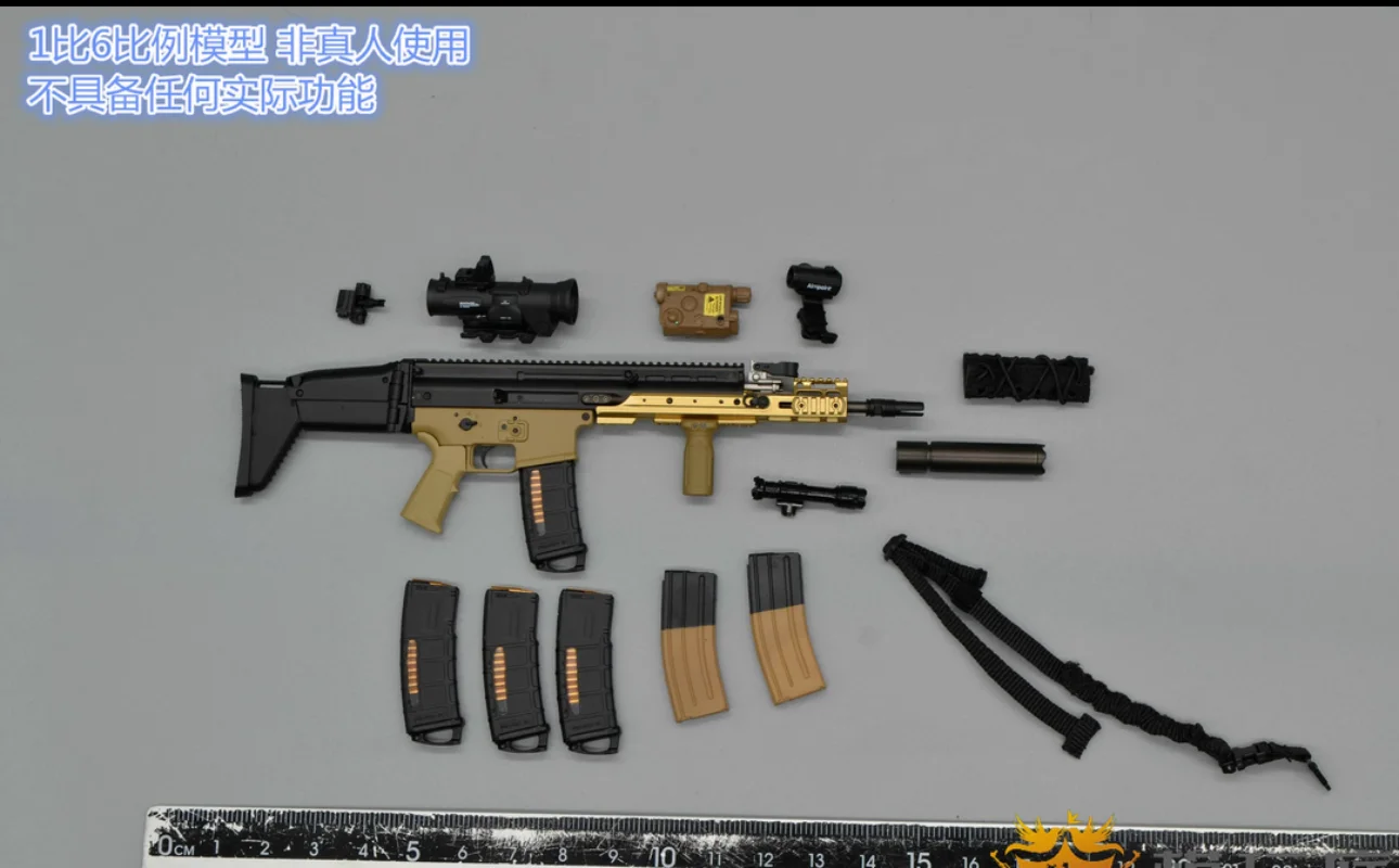 

DAM EBS002 1/6 Soldier Main Weapon Gun Set Model for 12''