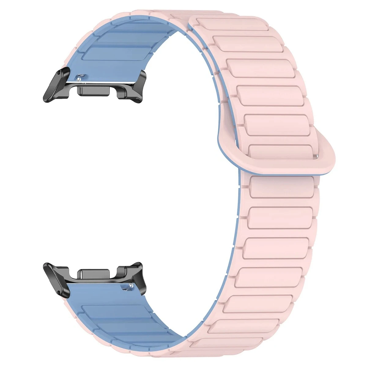 Magnetic Silicone Sports Watch Bracelet Strap