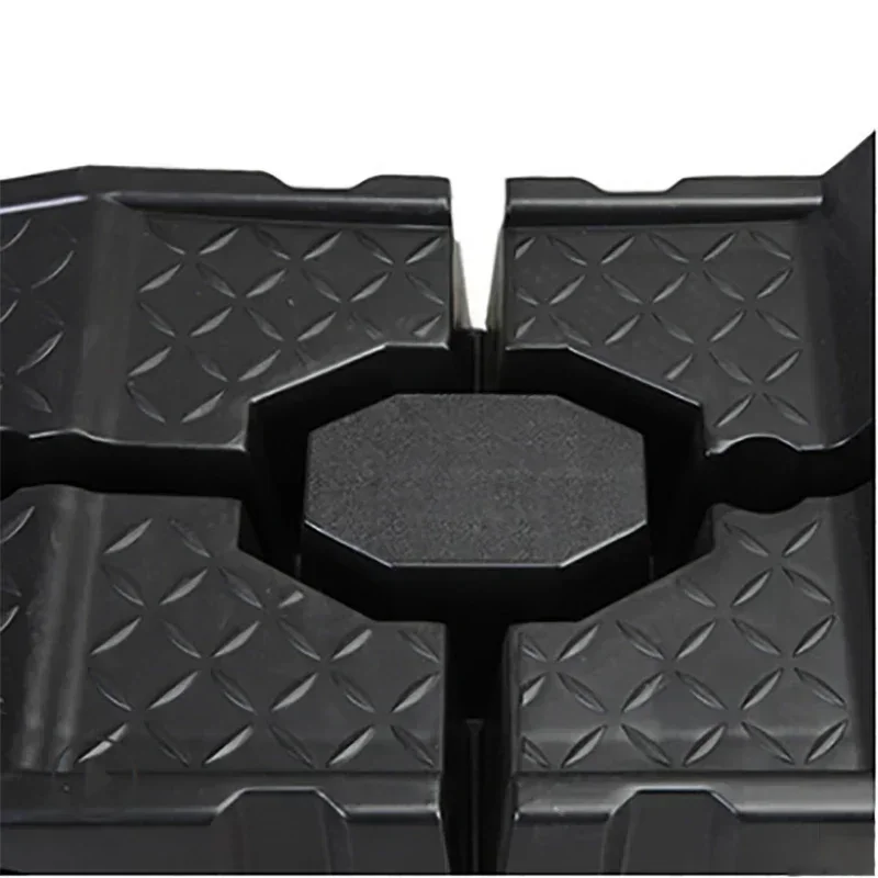 1 Pair Car Ramp - 6000lbs Capacity, Anti Slip with Enhanced Friction & Drainage Design, Leveling Ramp for Heavy Duty Car Lift