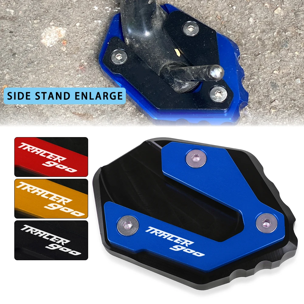 

New Motorcycle Tool Parts Side Stand Enlarger Kickstand enlarge Plate Pad For Yamaha TRACER900 TRACER 900GT 2014-2021 2022 2023