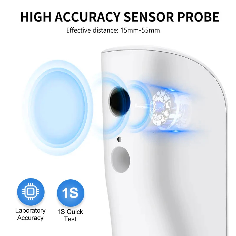 Infrared Digital Non-Contact Thermometer with LED Display for Accurate Temperature Measurement