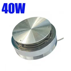 High - Power Full Range Portable Vibration Speaker with Resonant Bass (Silvery 40W)