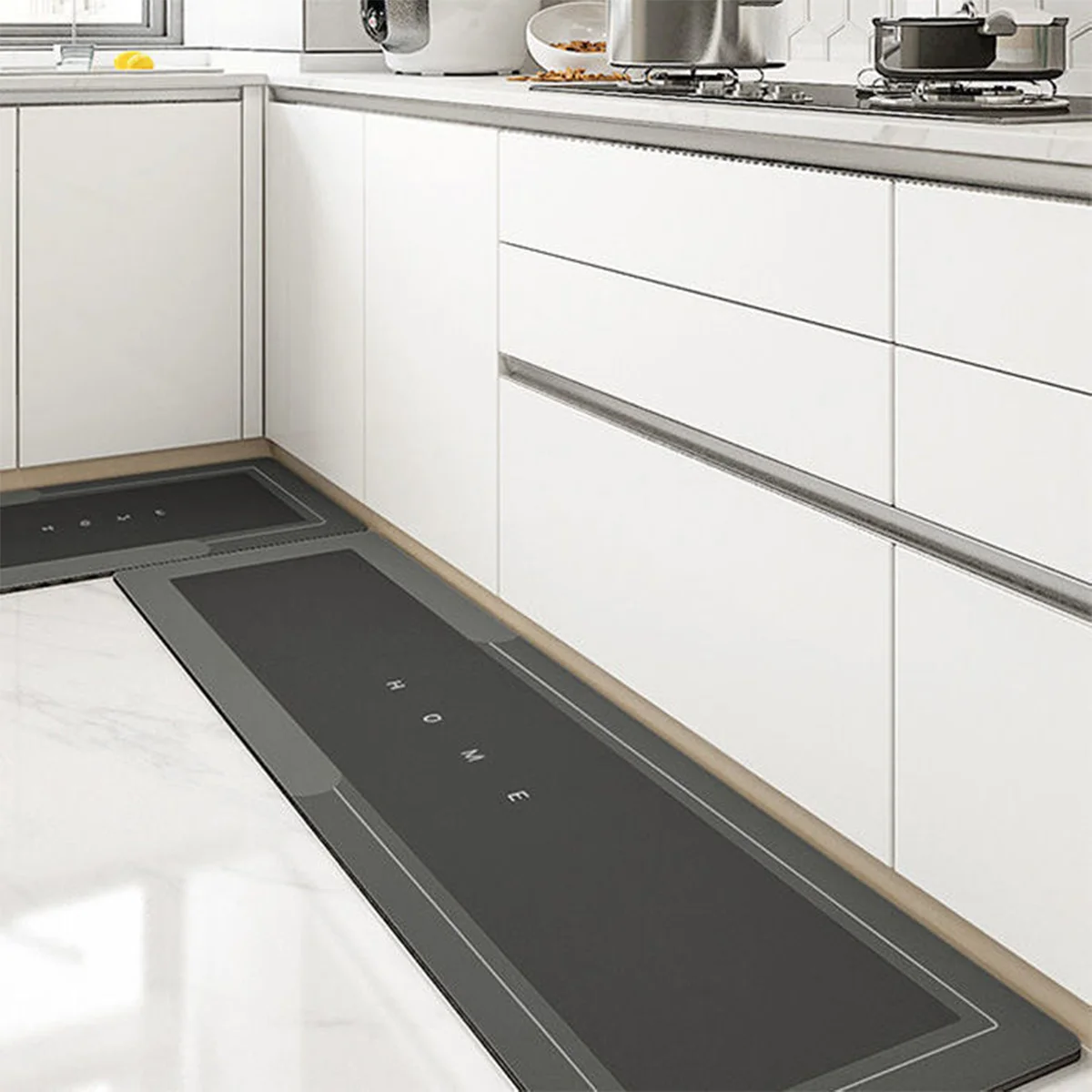 1pc Non-Slip Dirt-Resistant Washable Oil-Proof Water-absorbing Kitchen Bathroom floor mat Entry Mat floor mats floor rugs