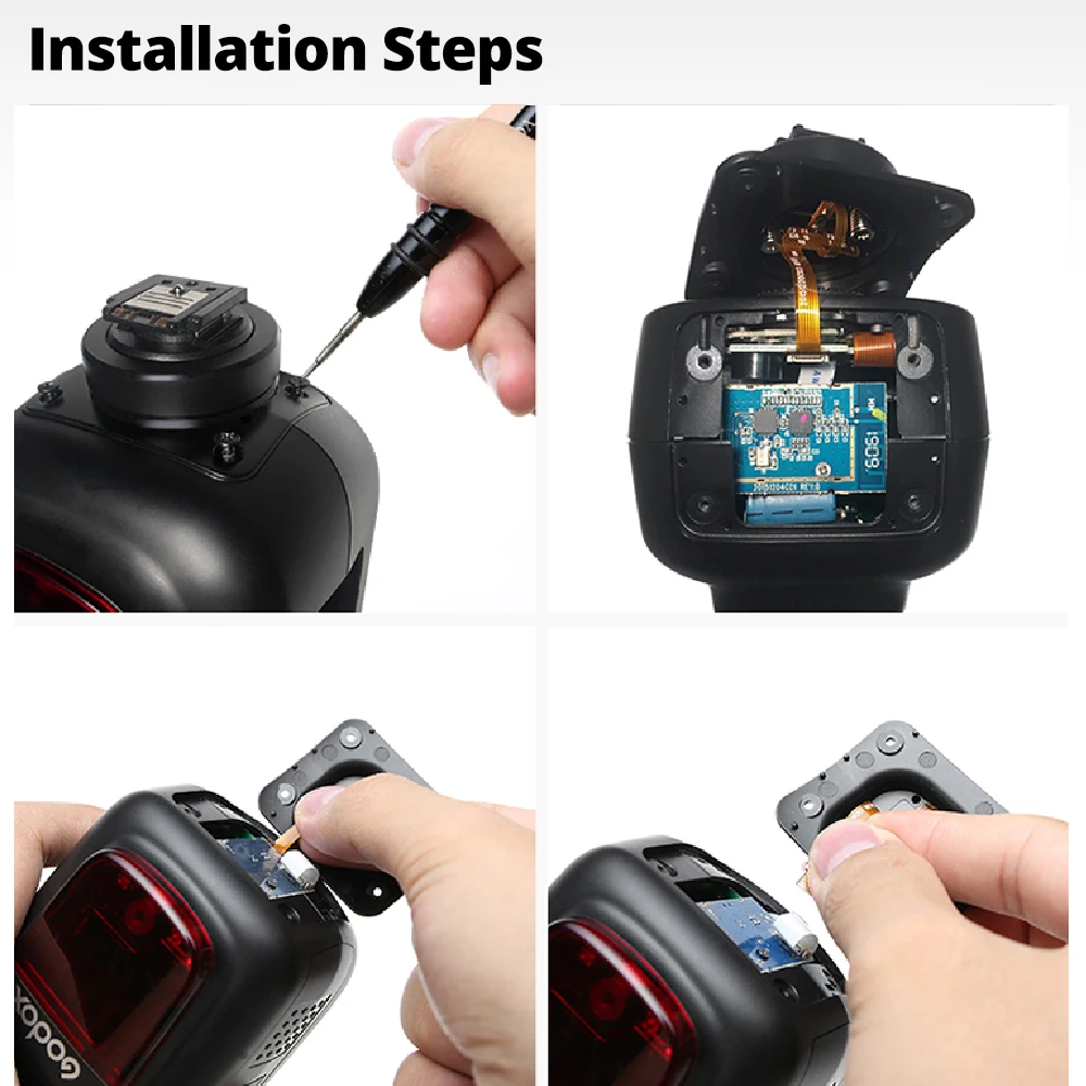 On Camera Flash Camera Flash Godox V1 V1C V1N V1S V1F V1O V1P Flash Speedlite Replace Hot Shoe Accessories