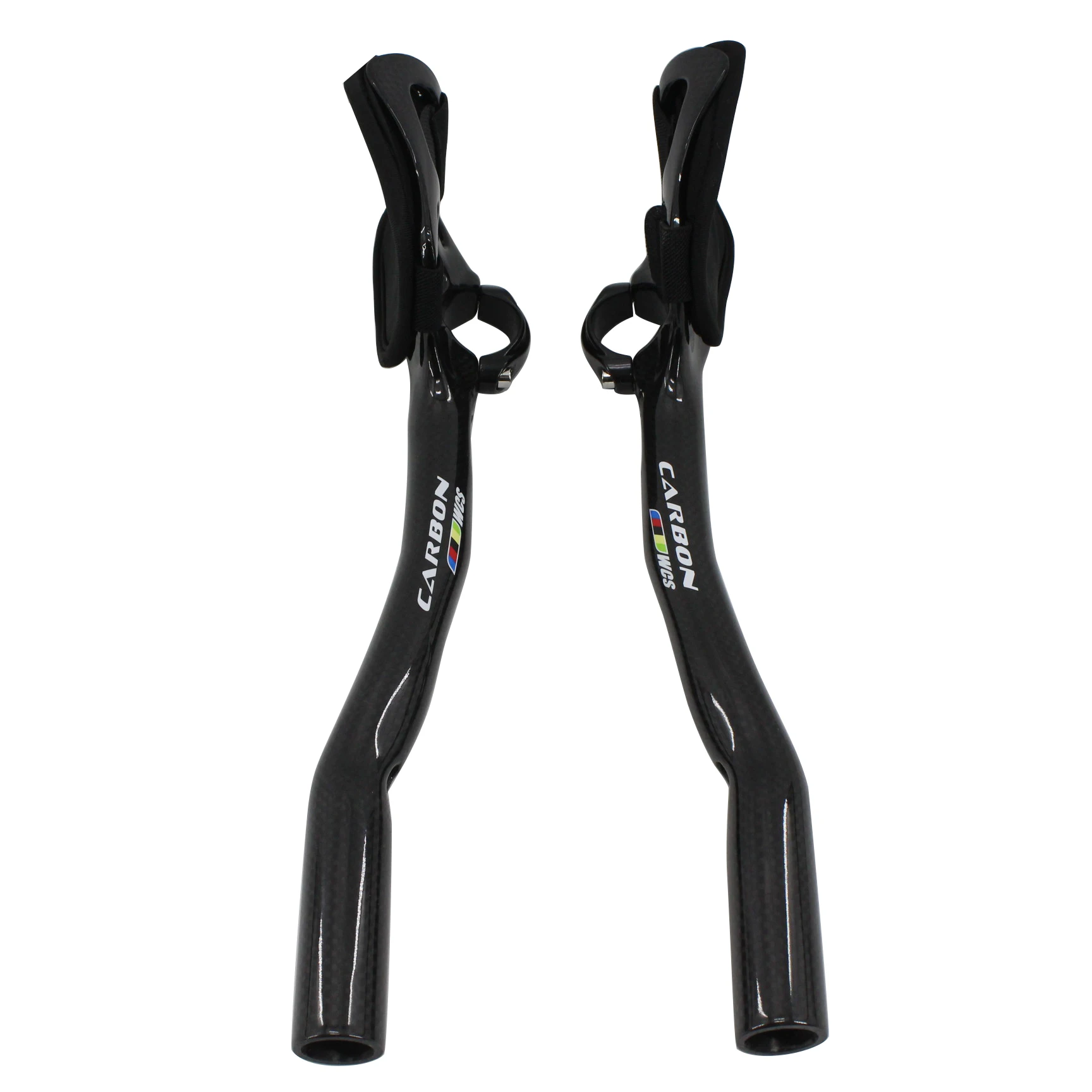 ロードバイク用カーボンファイバーハンドルバー,トライアスロン,3k