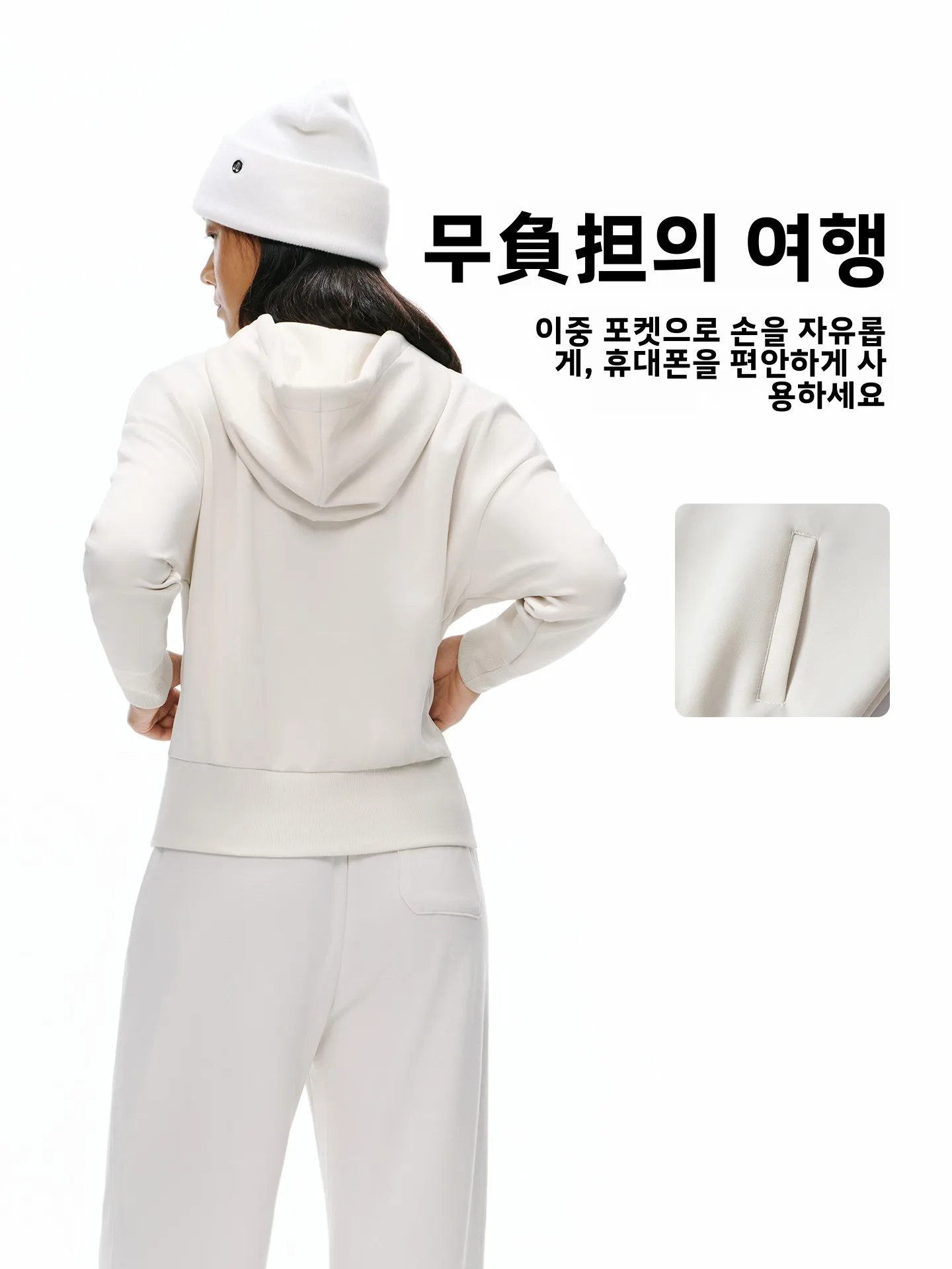 JUACTIVE 클라우드 소프트 모달 스포츠 자켓 여성용 피트니스 러닝 요가 트레이닝 슬림핏 후디 오픈 가디건 스웨트셔츠