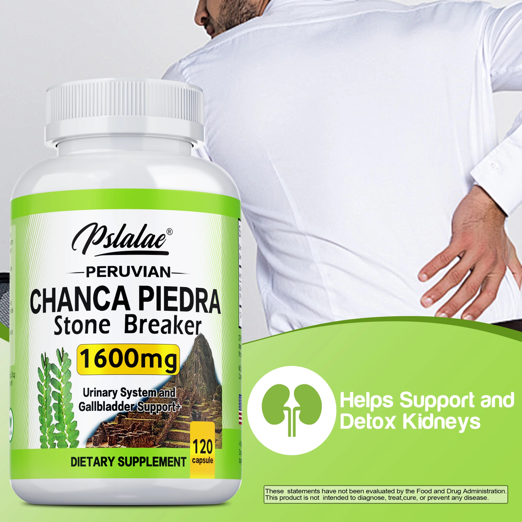 Chanca Piedra 1600mg for Kidney & Bladder Health kidney bladder cleanse