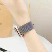 Boucle milanaise pour bracelets de montre apple 44mm 40mm ultra 2 bandes 49mm 45mm 41mm 42-38-44mm bracelet iwatch série 8 7 6 SE 5 4 3 5