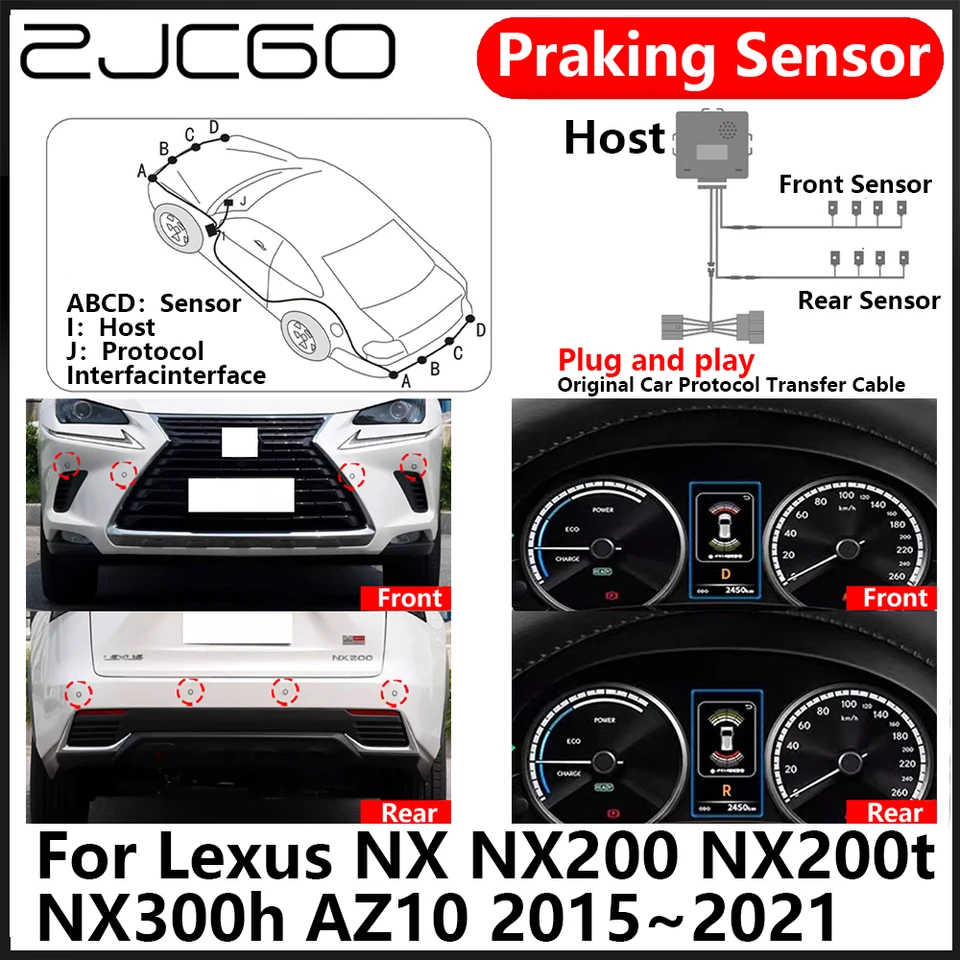 Capteur ABS Arrière Droit Pour Lexus NX200T 2015-2018 - En Plastique Et Métal Noir - Neuf - Marque Uxcell