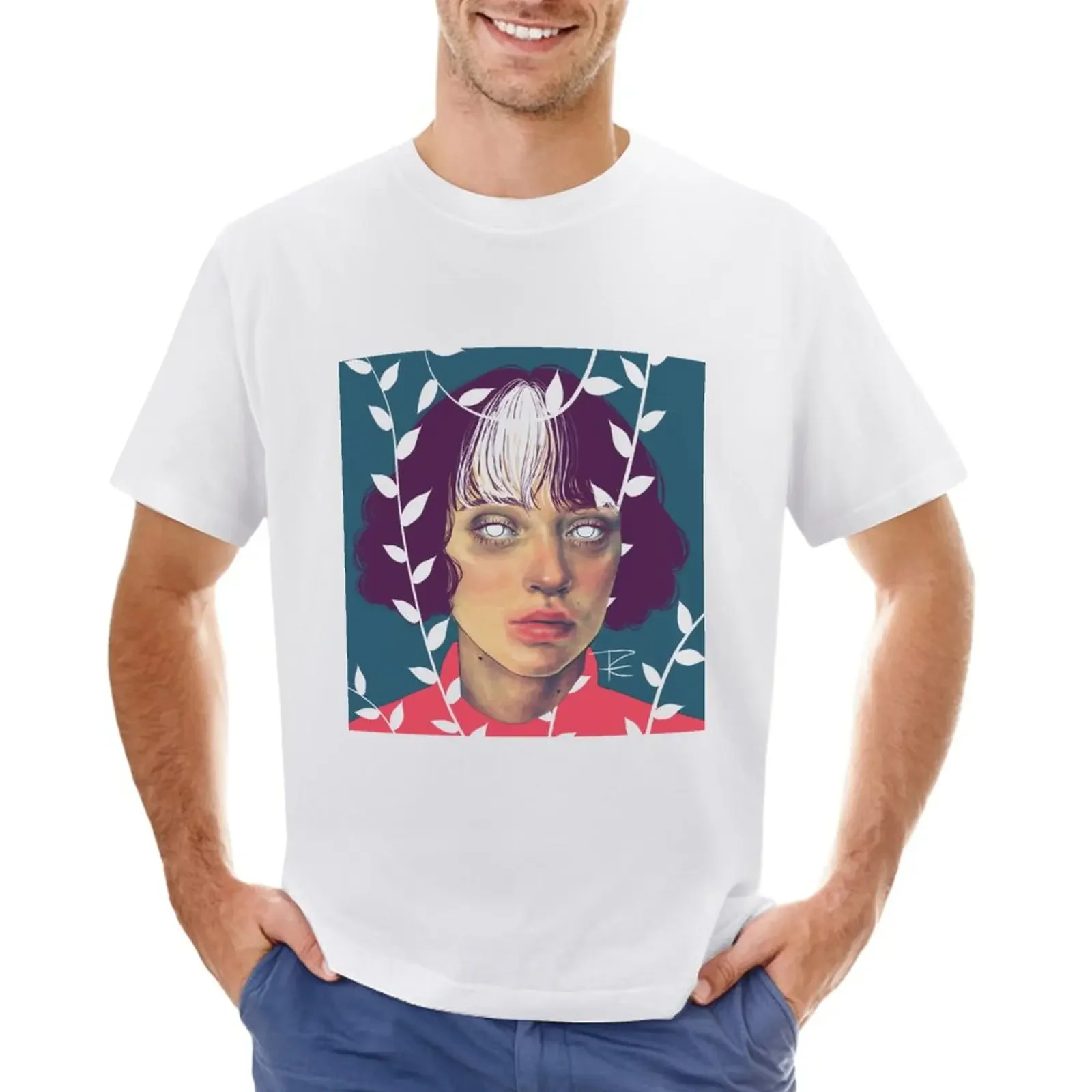 T-Shirt Pomme Ventagli Sportivi Abbigliamento Estetico T-Shirt Da Uomo