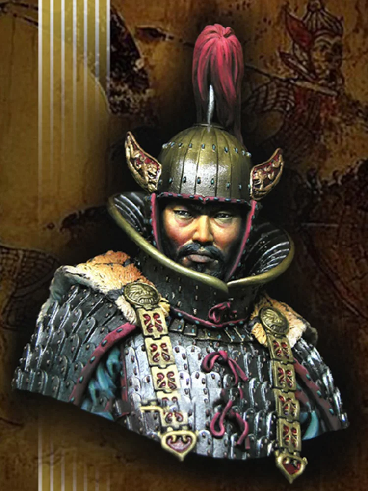 Unbemalter Bausatz 1/10 Schwere Kavallerie Offizier Soldat Büste Historische Figur Resin-Kit