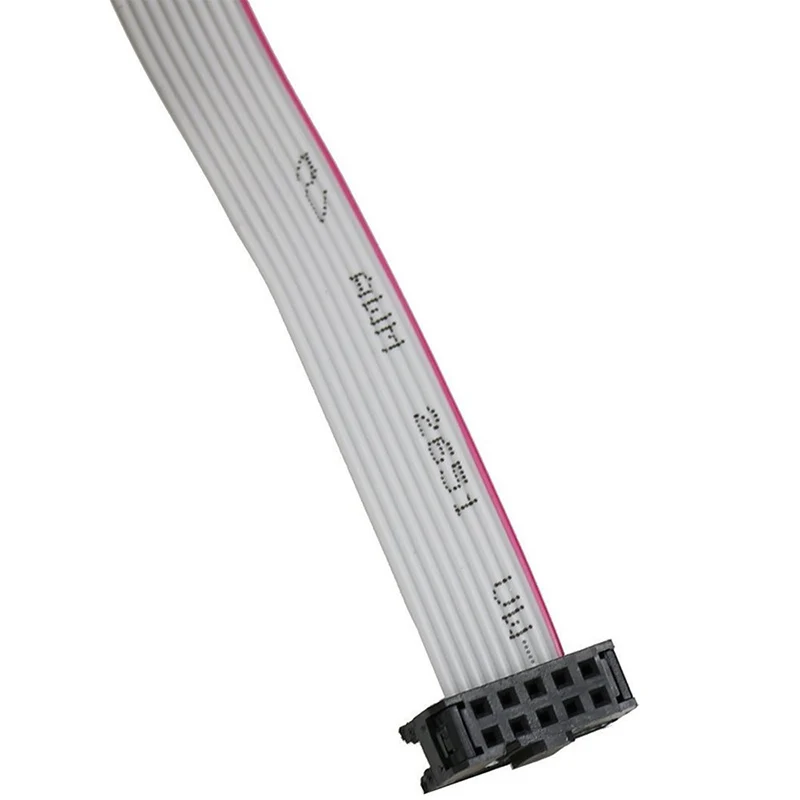 RS232 Seriell D-Sub DB9 9PIN Stecker auf IDC 10Pin Buchse Flachbandkabel 12 cm Full High Bracket Panel Adapter für Computer Motherboard – Detail 7