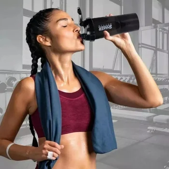 3-Layer Protein Shaker Bottle 6