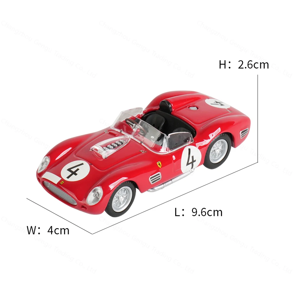 Atlas 1/43 Ferrari 250 LM 1963 – Rouge – Modèle Diecast – Neuf – Collection