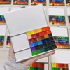 Empty TN Magnetic Watercolor Box Portable Travel Paint Dispenser Box Palette Iron Box Beginner Students Art Supplies 5