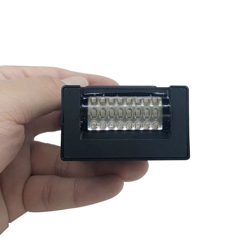 35*15MM Fan cooling small uv lamp 395nm linear LED curing device for UV LED ink pre-curing and drying for online inkjet printer
