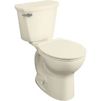 2-Piece Round Front Toilet with 12-in Rough-In, Large, Bone,squat toilets, toliet 1