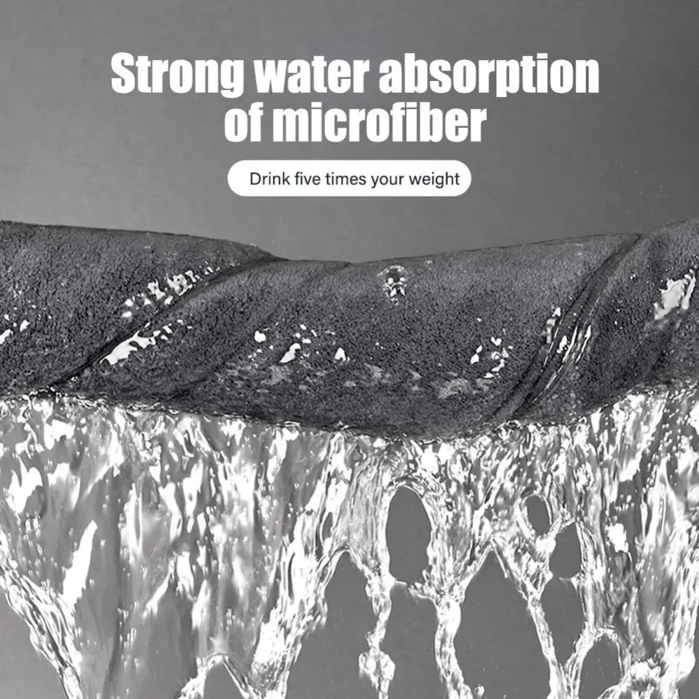 

Car Care Cloth Detailing Wash Towel Hemming Double-sided Car Cleaning Towel Towel High-end Microfiber Car Body Washing Towels
