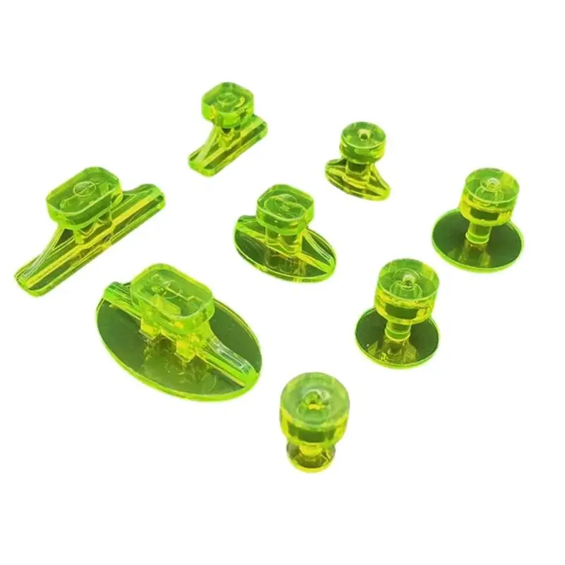 

8 шт. вкладки для удаления вмятин, универсальный аксессуар для ремонта автомобиля, вкладки для удаления вмятин на кузове