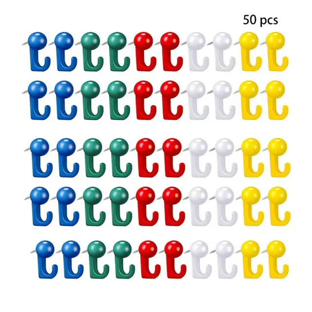 Hook Pushpin - Color