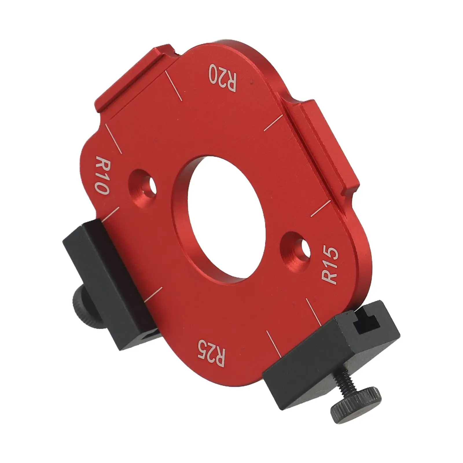 Radius Jig Router Template Corner Radius Routing Guide Router Bit Arc 10-25R 30-50R Woodworking Round Corner Chamfer Template