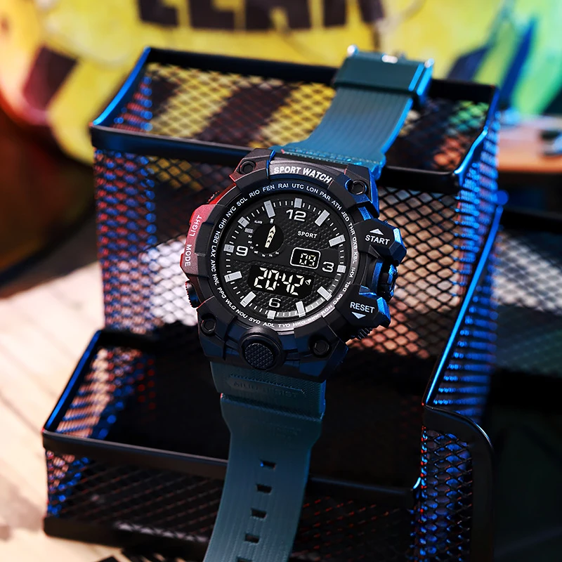 Electronic Watch for Men's and Women's Sports Outdoor Multi functional Electronic Watch