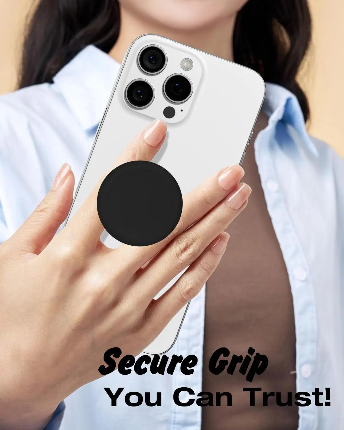 Colorful Folding Phone Grip and Stand Accessory