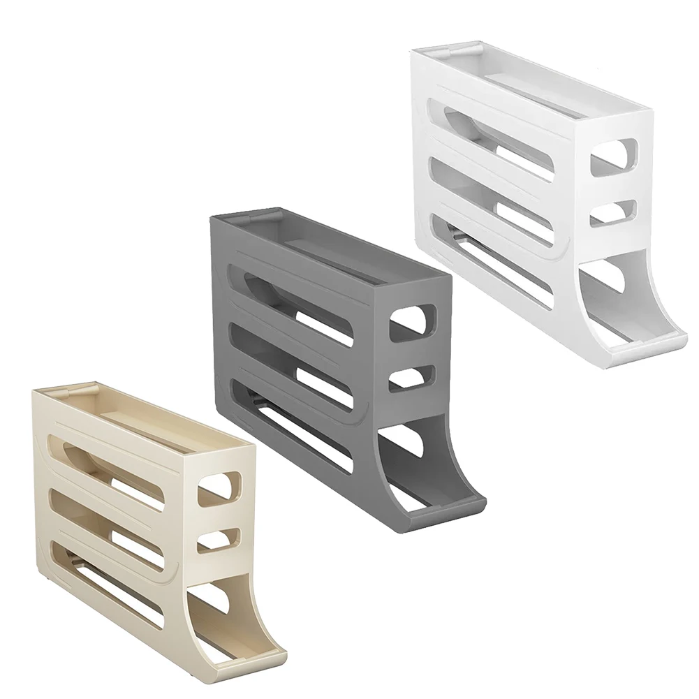

Convenient Egg Rack Holder Visible Solid Color Design Direct Food Contact Space saving Secure Individual Egg Placement