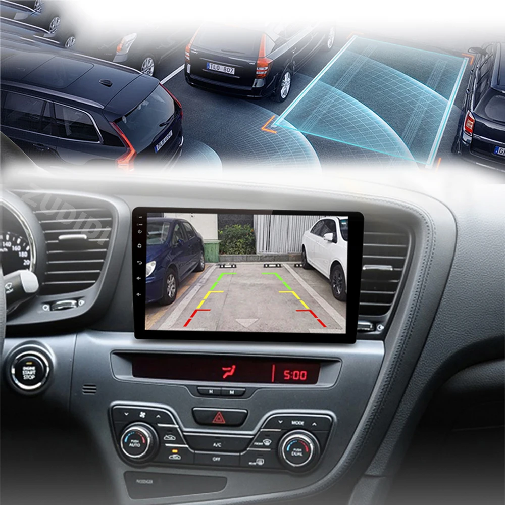 Android 16 Radio del coche 4G + WIFI Carplay para KIA Optima K5 2013-2015 GPS Navi reproductor Multimedia estéreo QLED Carplay HU 2din DVD 5