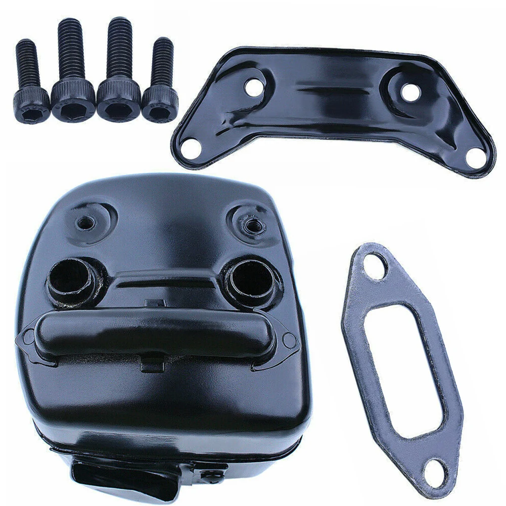 

Enhanced Performance Dual Port Muffler Assembly with Bracket for Chainsaw For 365 371 372XP 385 390XP Smooth Airflow