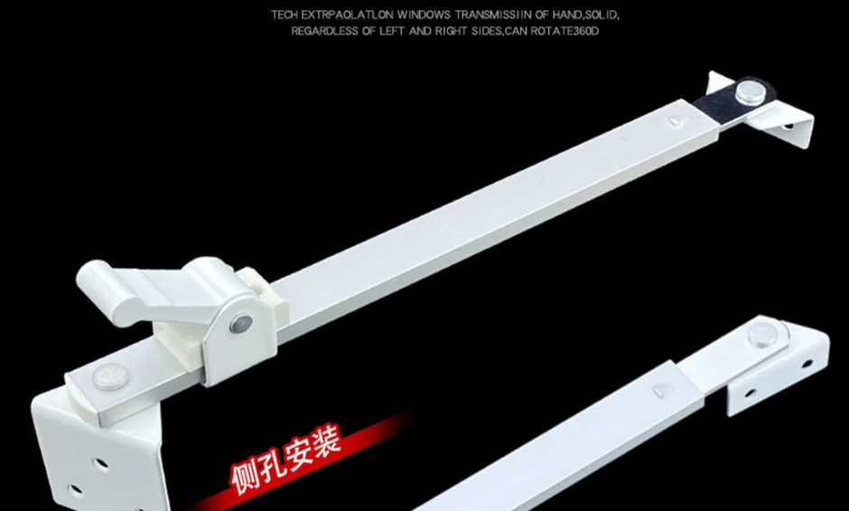 Description Picture 4 of itemPlastic Steel Window Sliding Wind Bracing Limiter Telescopic Window Fixed Limiter Angle Controller Door  Window Accessories