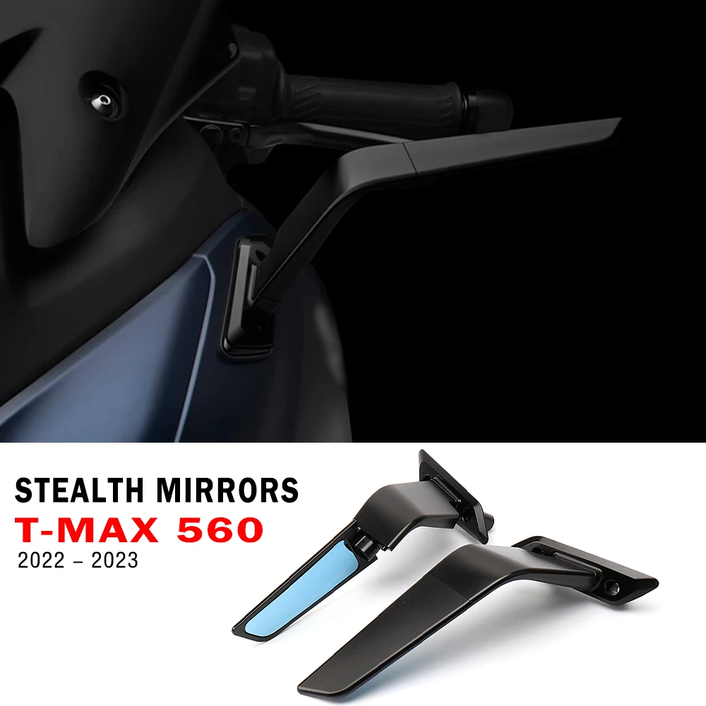 Tmax 560 Accessori Specchietti Moto Per Yamaha T-Max 560 T Max 560 Specchietti Stealth Specchietti Alette Sportive Specchio Regolabile