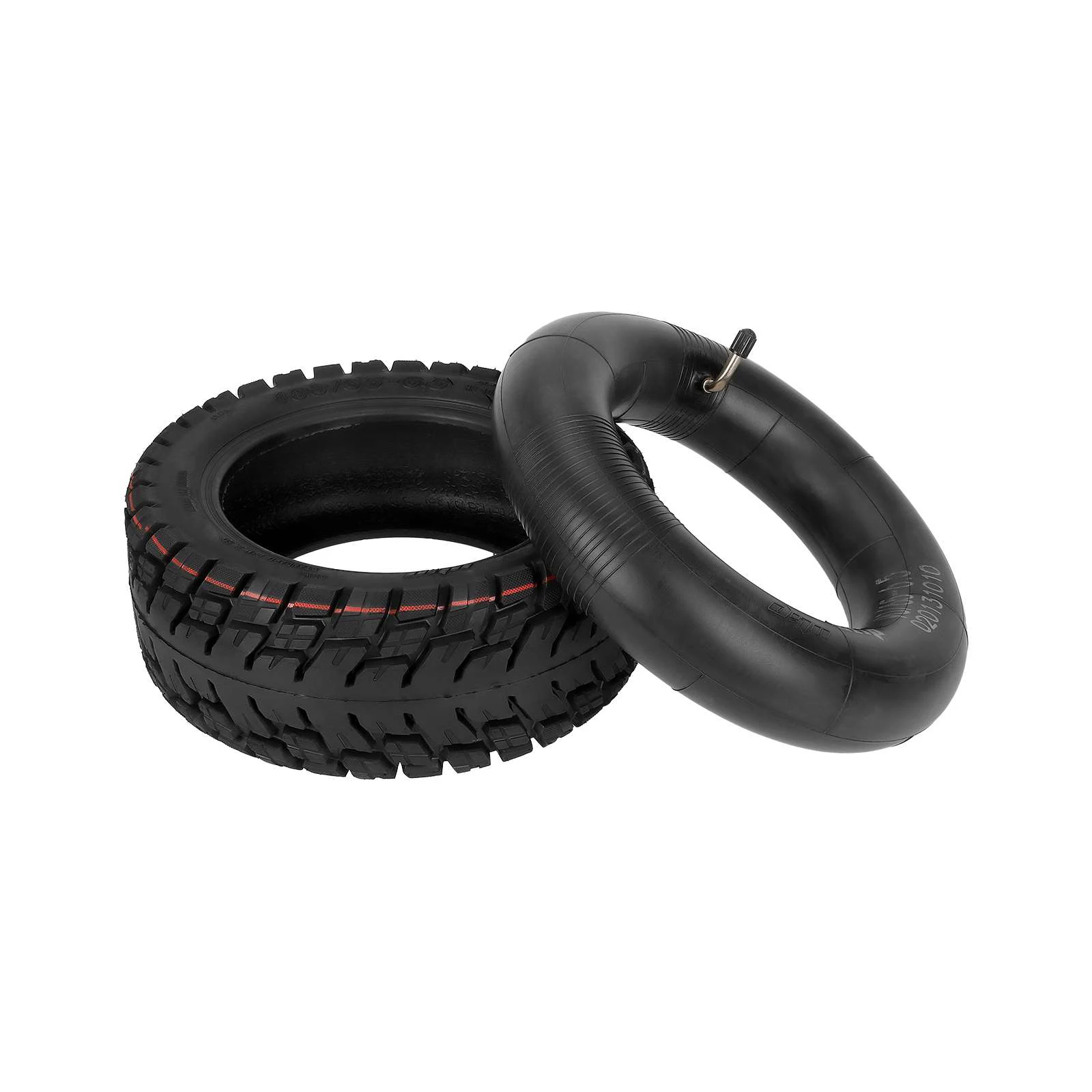 

Ulip 100/65-6.5 Off-Road Tire Electric Scooters Vacuum Tire with Thickened Angle Valve Inner Tire Replacement