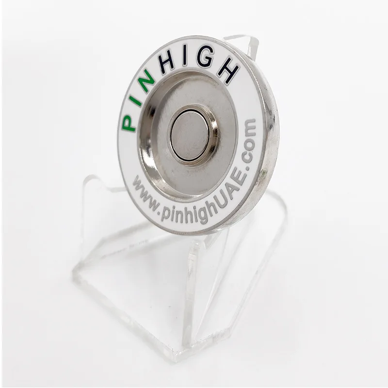 GolfmarkBlank Ball Markers Strong Magnetic Chips Metal Factory Mark40mm