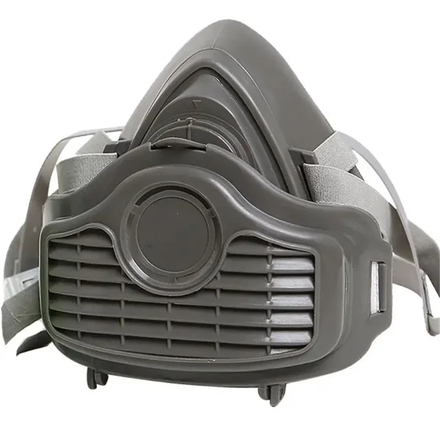 Practical Dust-proof Face Mask Facepiece Respirator Cotton Filter Particulate Filter Anti Dust Mask For Mining Metal Grinding 4