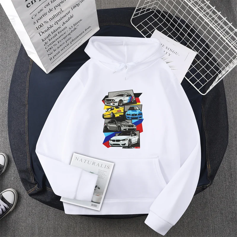 Classic E30 E46 E92 F80 M3 E36 Hoodies Fashion Men Graphic Initial D Hoodie Unisex Hip Hop Pullover Sweatshirt Car Graphic Hoody