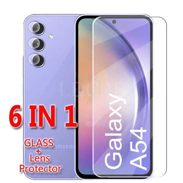 4-en-1 pour Samsung Galaxy A53 5G verre pour Samsung A53 protecteur d'écran  en verre trempé pour Samsung A52S A52 A73 A53 verre d'objectif - AliExpress