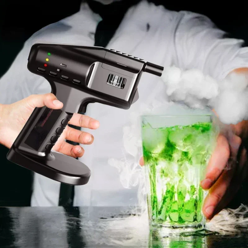 Smoked Bubble Gun,Cold Smoke Generator Tool, USB Powered Kitchen Food Smoker, No Open Flame Required, for Meat, Drinks, Cocktail