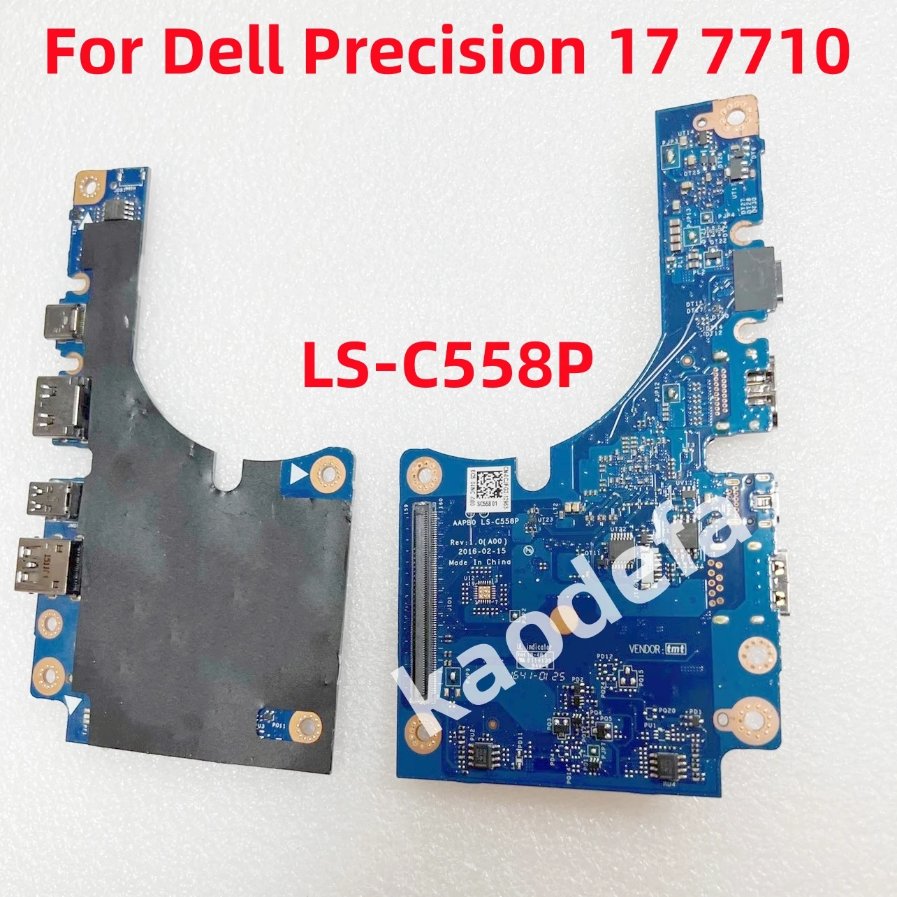 

LS-C558P For Dell Precision 17 7710 Laptop USB Small Board Built-in Interface Board CN-0CJFG2 0CJFG2 CJFG2 100% Test OK