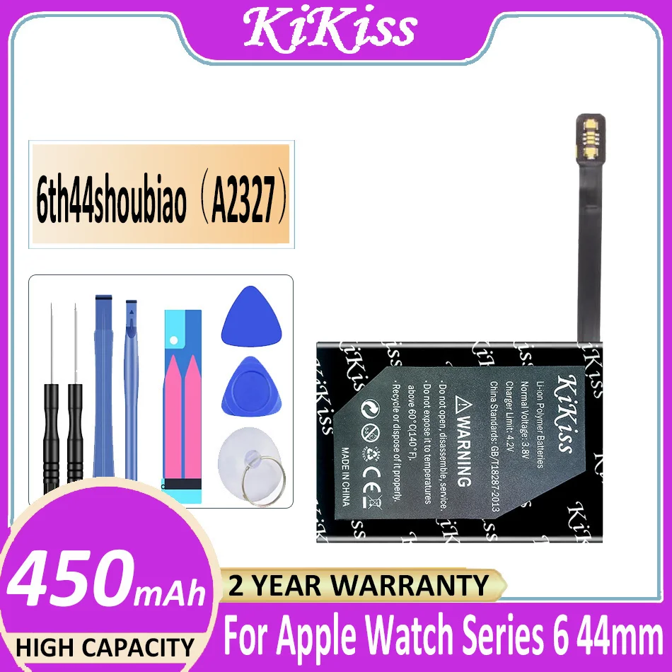 Batteria 6Th 450Mah Per Apple Series 6 Series6 Watch S6 44Mm A2327 Bateria