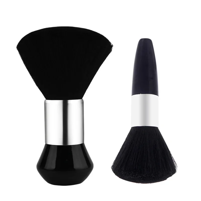 High Quality Black Hairdressing Wipe Neck Hair Cleaning Duster Hair Cutting Brush For Barbershop Hair Cut Brush Accessories 6