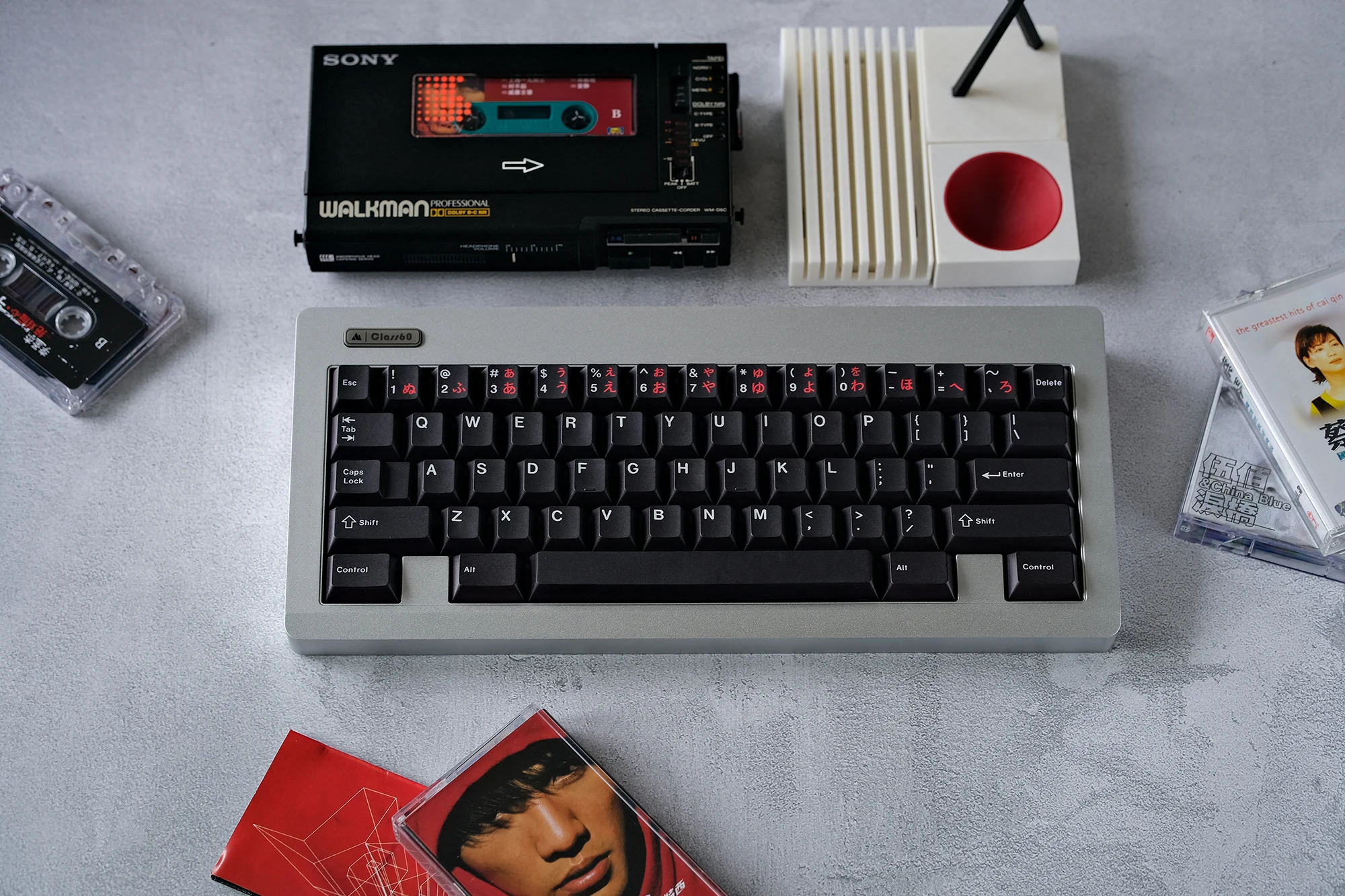 JKDK Estúdio WOB Conjunto de Teclado Mecânico,