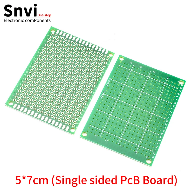 Snvi 2x8 3x7 4x6 5x7 6x8 7x9 8x12 9x15 cm einseitig Prototyp Diy Universal Leiterplatte Protoboard Für Arduino – Detail 1