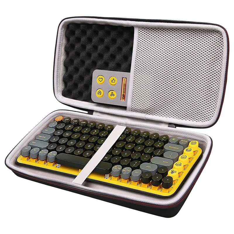 Ltgem Eva Case Duro para Logitech Pop Chaves Teclado sem Fio Mecânico Daydream Hortelã Viagem Bolsa de Armazenamento de Transporte