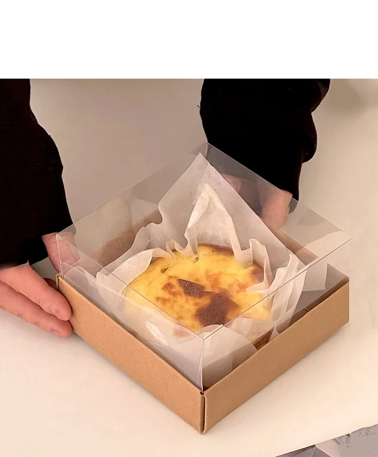 Transparent Cake Packaging Box 🎂 – 4 & 6 Inch Sturdy, Lightweight, Korean Style DIY... - SKU TCPB1905 - UGI Packa...