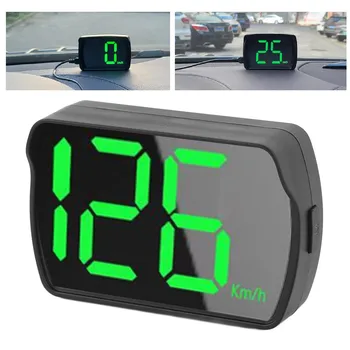 Display HUD per auto Tachimetro HUD per auto USB Plug and Play KM MPH Display digitale della velocità universale per camion SUV Bus Moto