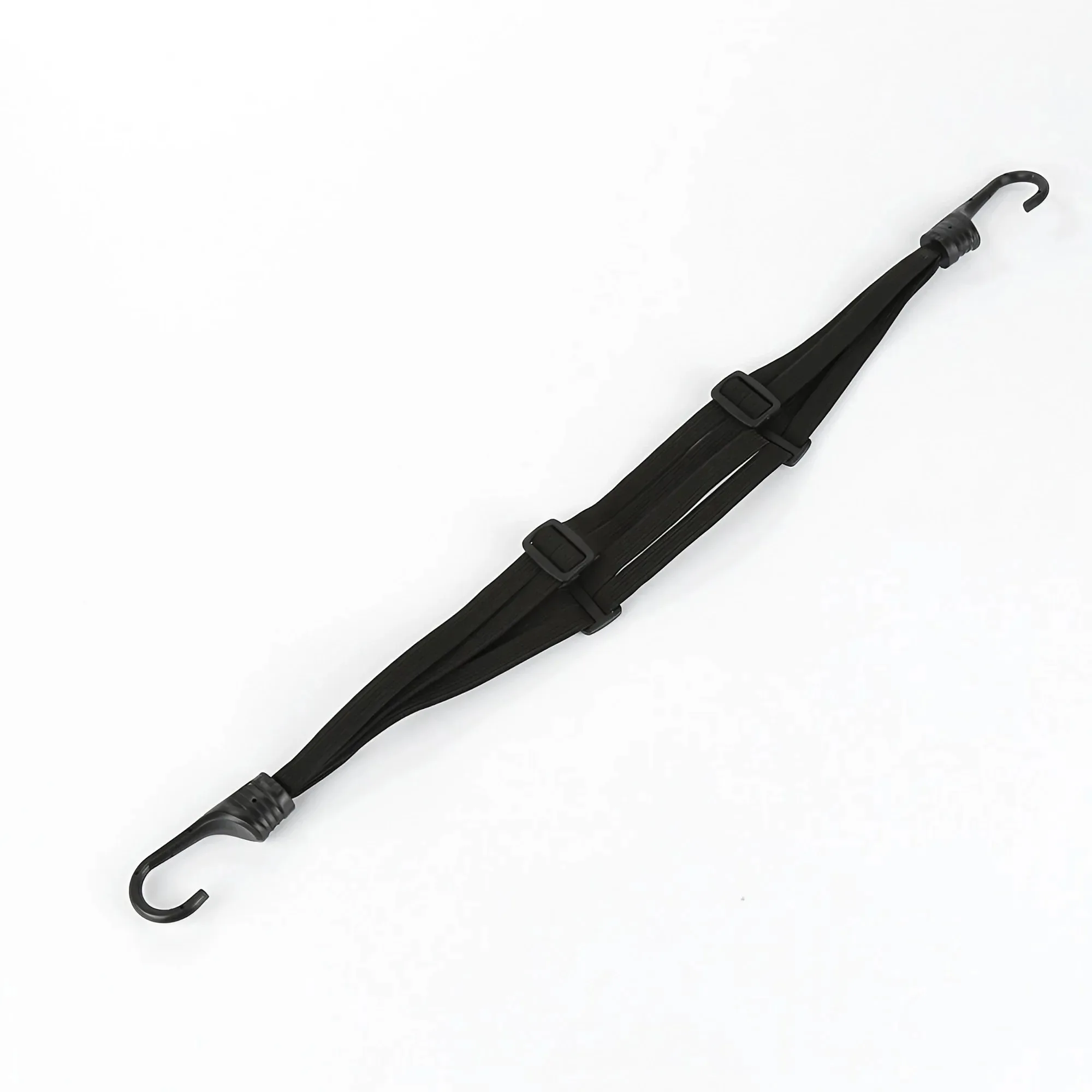 Universal 60cm Motorcycle Helmet and Gear Strap, High-Strength Elastic Bungee Cord with Hook