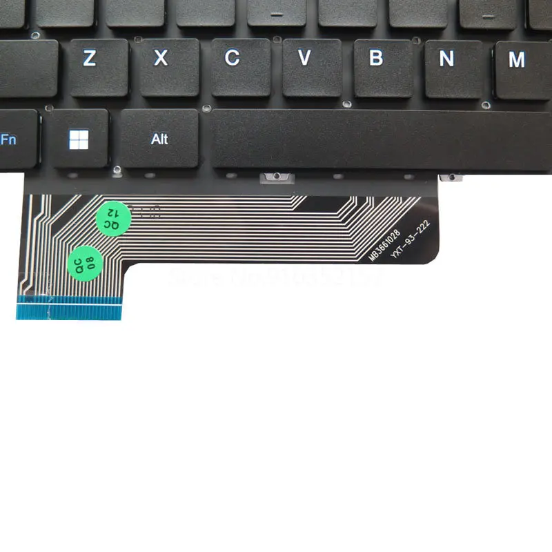 Teclado Inglês para Gateway Gwtn1561 Gwtn156-1rg Gwtn1564 Gwtn156-4bk Gwtn156-4bl 4gr 4pr Gwtn1565 Gwtn156-5bl 5bk 5gr 5pr - Imagem 5