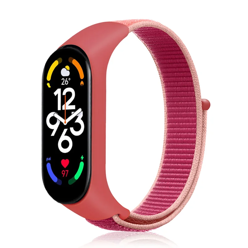 Nylon Sport Loop Smartwatch Replacement Wristband Strap