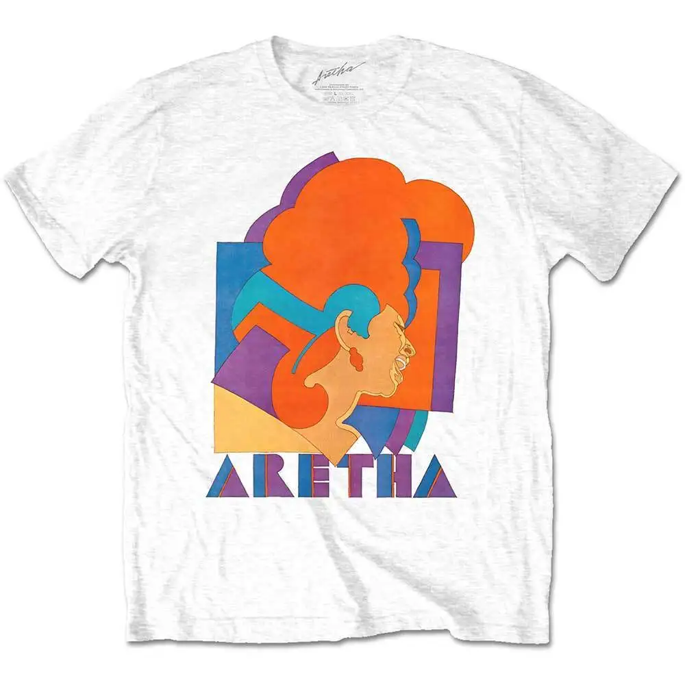 Aretha Franklin Milton Graphic T-Shirt Ufficiale Da Uomo